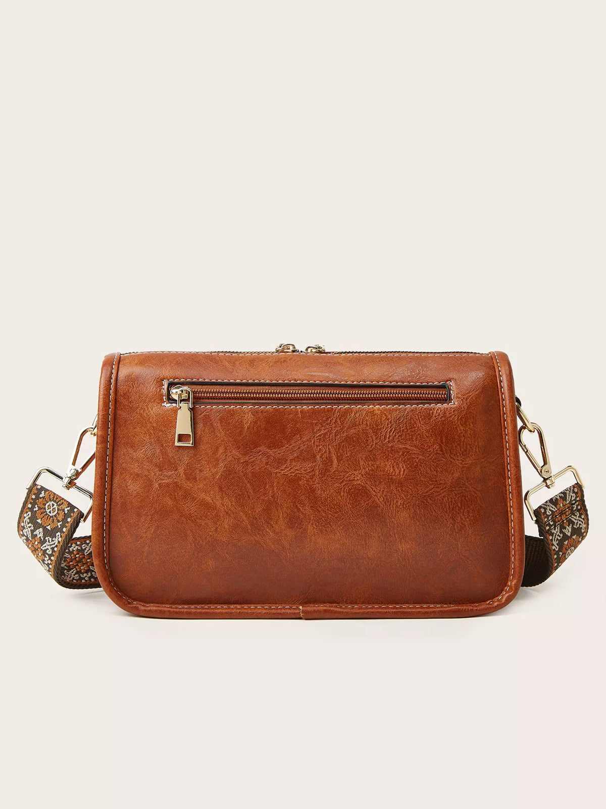 Patterned Strap Crossbody Bag - DAZLUNE product image 6