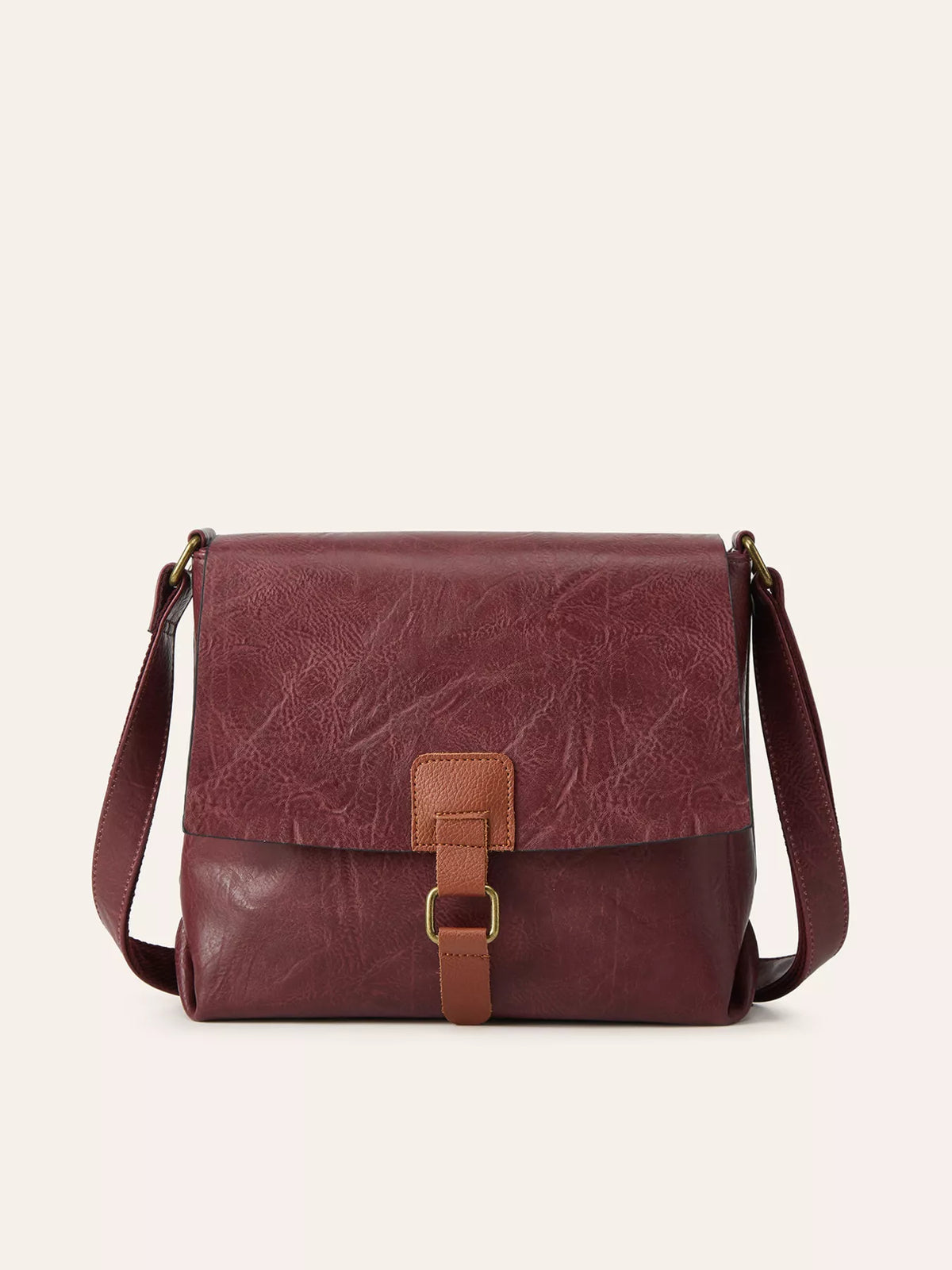 Buckle Flap Crossbody Bag - DAZLUNE product image 1